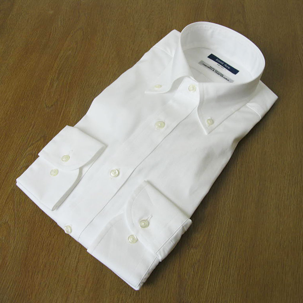 KENT（ケント） メンズ長袖ワイシャツ ボタンダウンシャツ Kent Ave