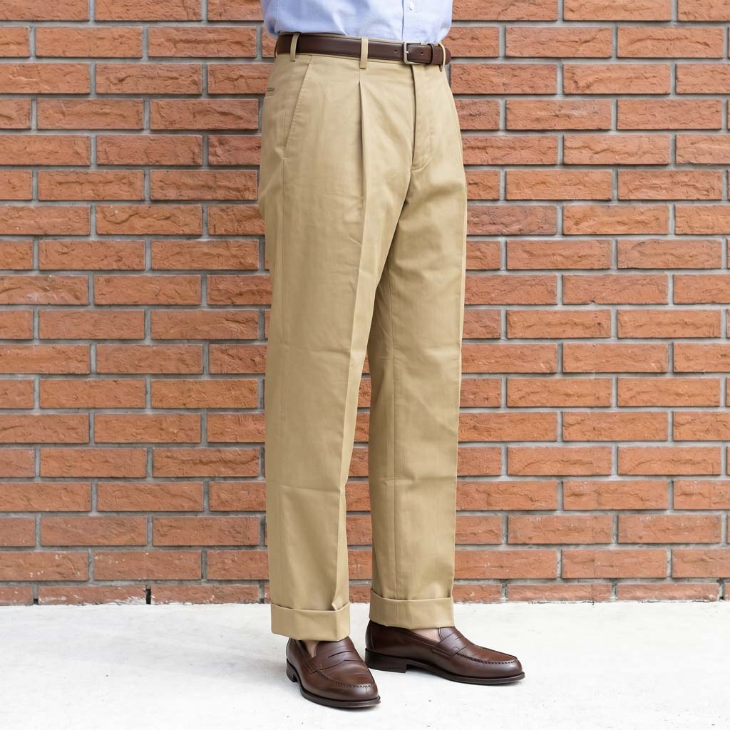 COTTON PAN（コットンパン） 春夏秋 コットンパンツ メンズスラックス