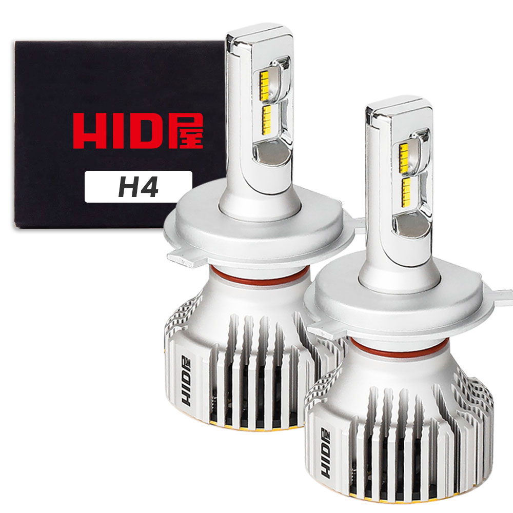 HID屋 H4 LED バルブ ヘッドライト 28400cd(カンデラ) フォグランプ iシリーズ 爆光 HiLo H1 H3/H3C H7 H8 H11 H16 HB3 HB4 ホワイト 6500k 一年保証｜tradingtrade｜02
