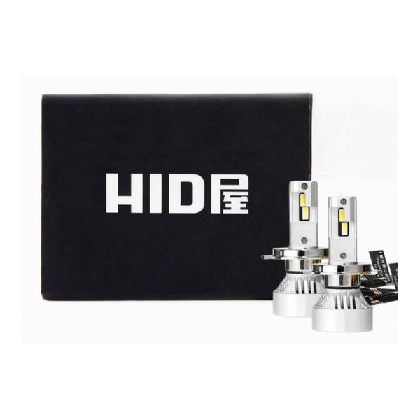 HID屋 H4 H11 LED バルブ 60W HID級の明るさ 49600cd(カンデラ) ヘッドライト フォグ Mシリーズ H1 H3 H7 H8 | HID屋