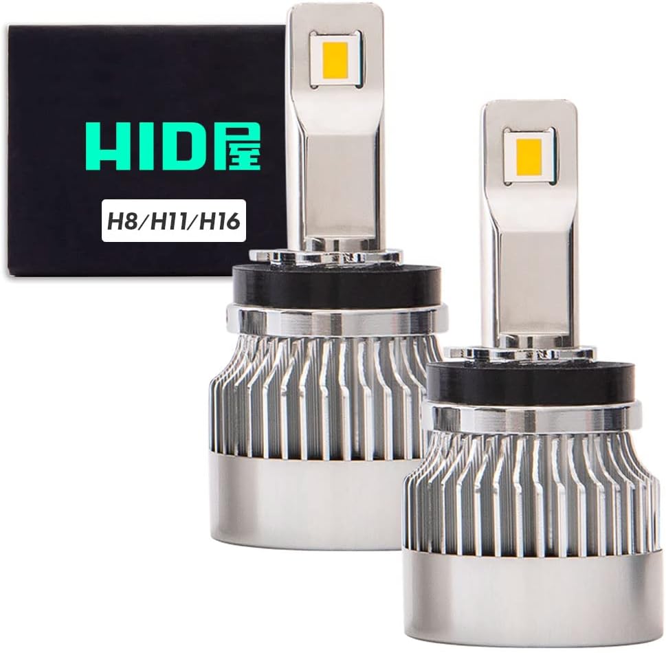 HID屋 H4 LED バルブ D4S H11 ヘッドライト 68400cd (カンデラ) Q 
