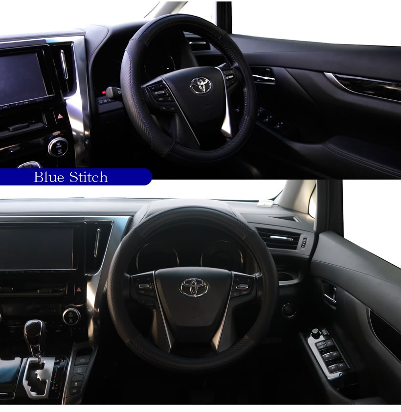 本革/2サイズ】ハンドルカバー ジェニュインレザー ステアリングカバー