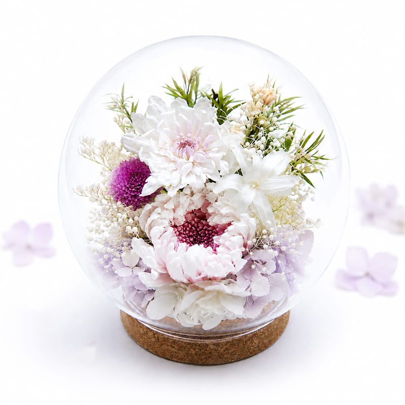 仏花 プリザーブドフラワー お供え お花 お悔やみ お彼岸 仏壇 枯れない 仏花 お供え 花 お悔やみ お盆 新盆 初盆 お彼岸 ペットブリザードフラワー 仏花ドーム |  | 01