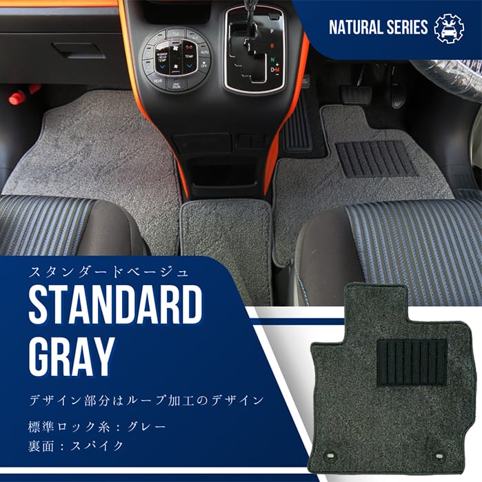 【最安値に挑戦】ムーヴ専用フロアマット/ダイハツ/純正タイプ/LA150S/LA160S/ベーシック |  | 03