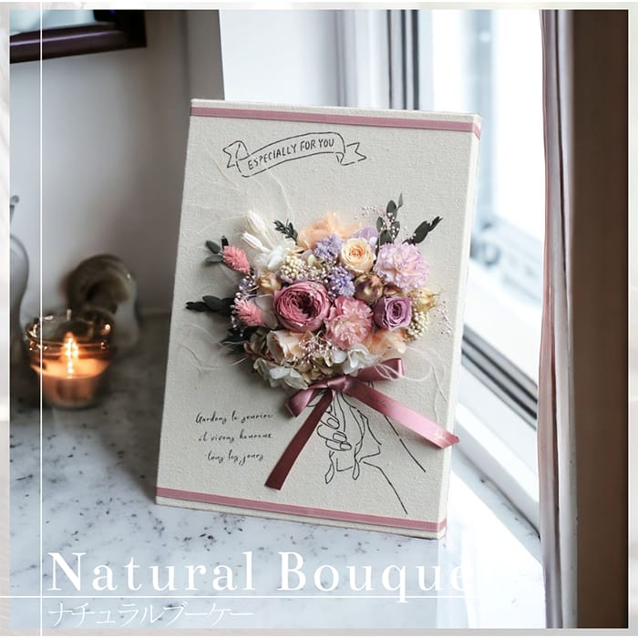 Sweetsセット】プリザーブドフラワープリザーブドフラワー キャンバス