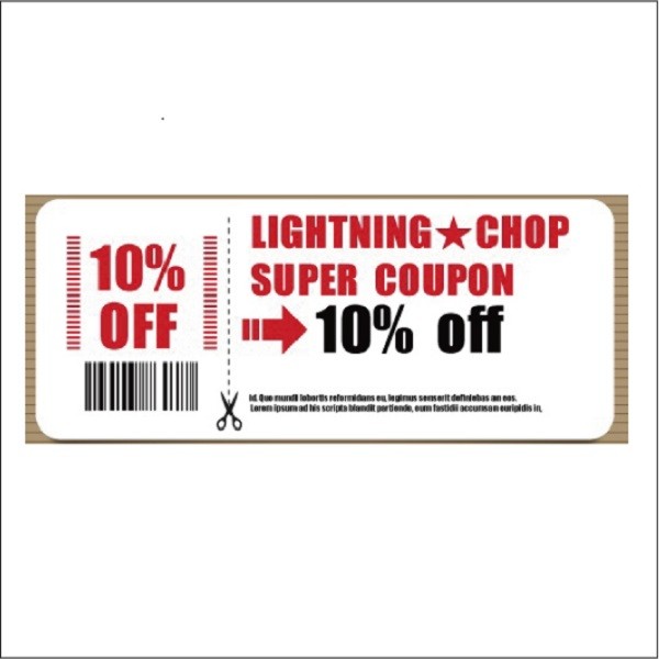 ライトニングチョップbyTRANSの「10％OFFクーポン！【ライトニングチョップbyTRANS】」のクーポン