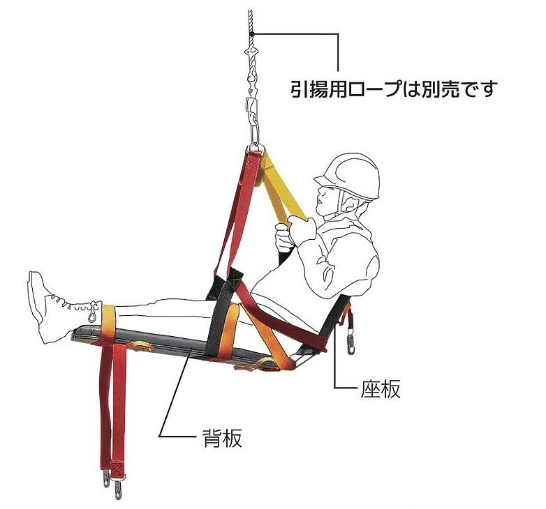 サンコー ヘルパー8 HE-8型 レスキュー 消防用 緊急時救助引揚器具