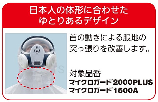 防護服 シゲマツ マイクロガード1500A S〜2XLサイズ (10着) 重松製作所