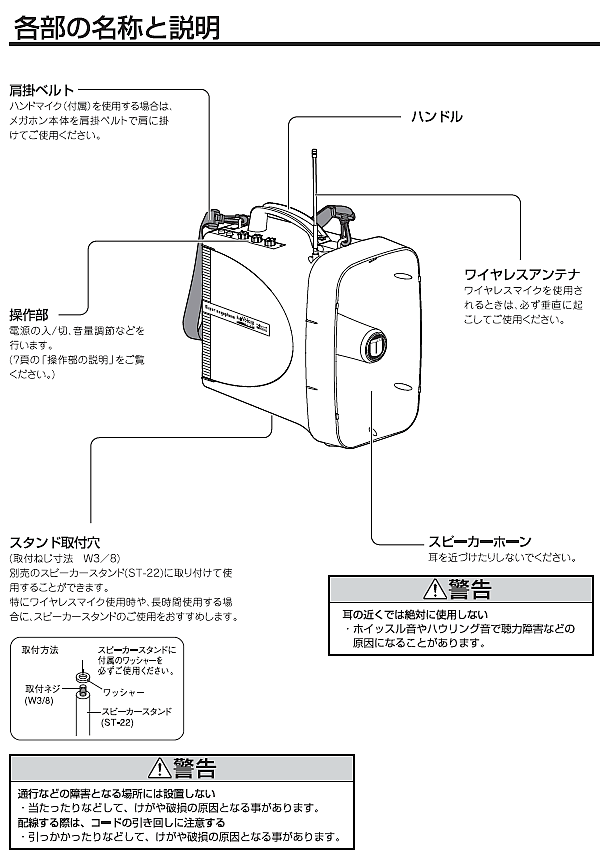 UNI-PEX（ユニペックス） 拡声器 TWB-300N スーパーワイヤレスメガホン