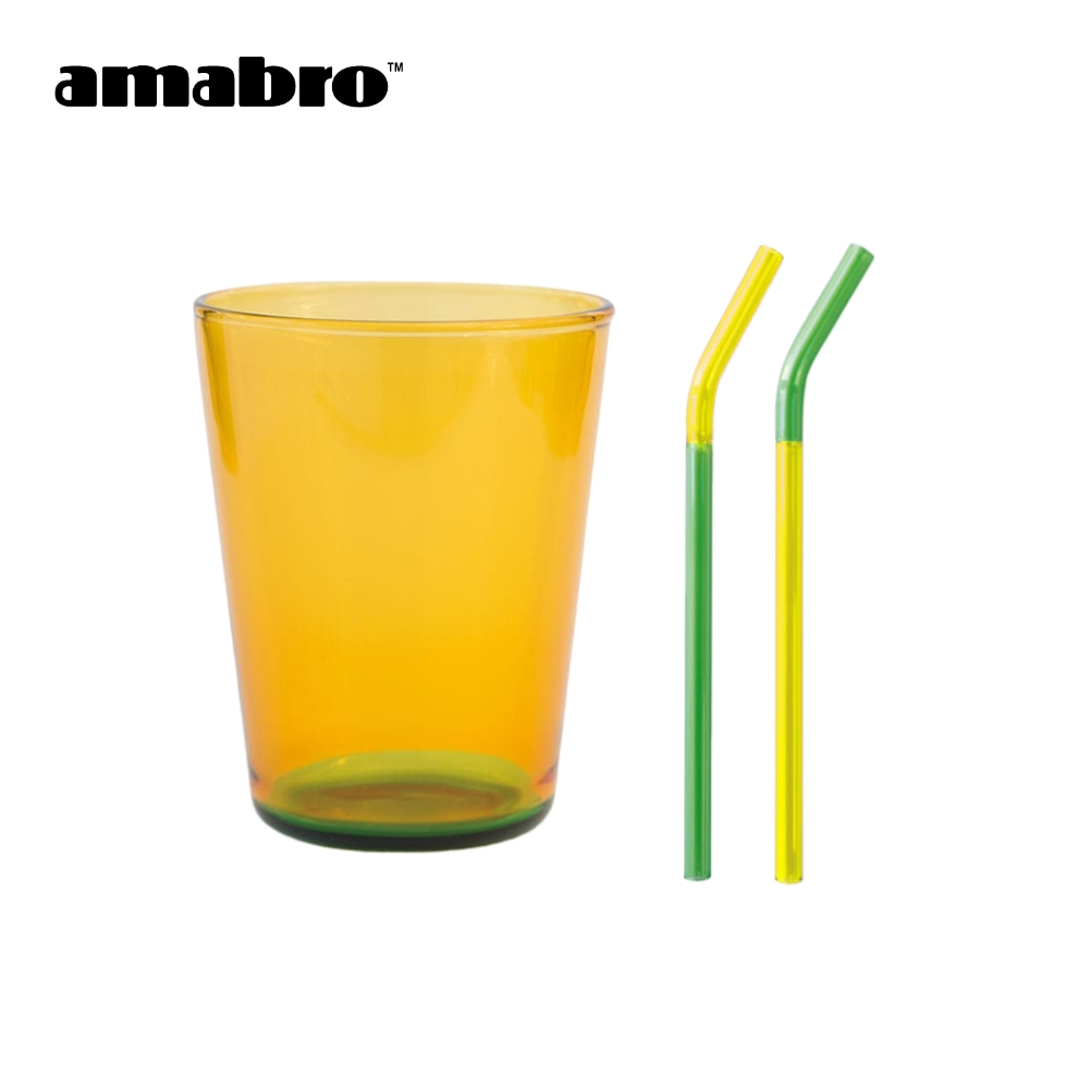 amabro（アマブロ） タンブラー＆ストロー TWO TONE STACKING TUMBLER