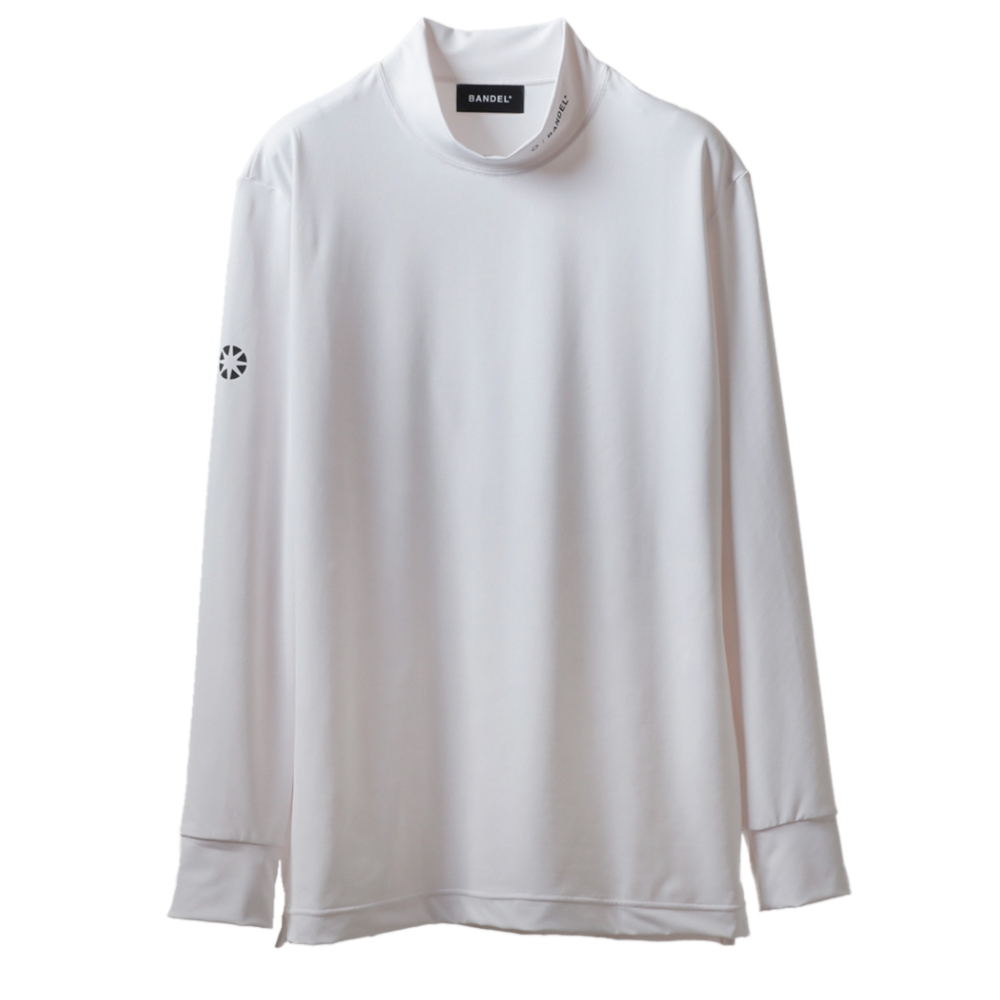 BANDEL バンデル ロンT BASIC L/S MOCK T SHIRTS BGI-BLSM ブラック 黒 ホワイト 白｜transit｜03