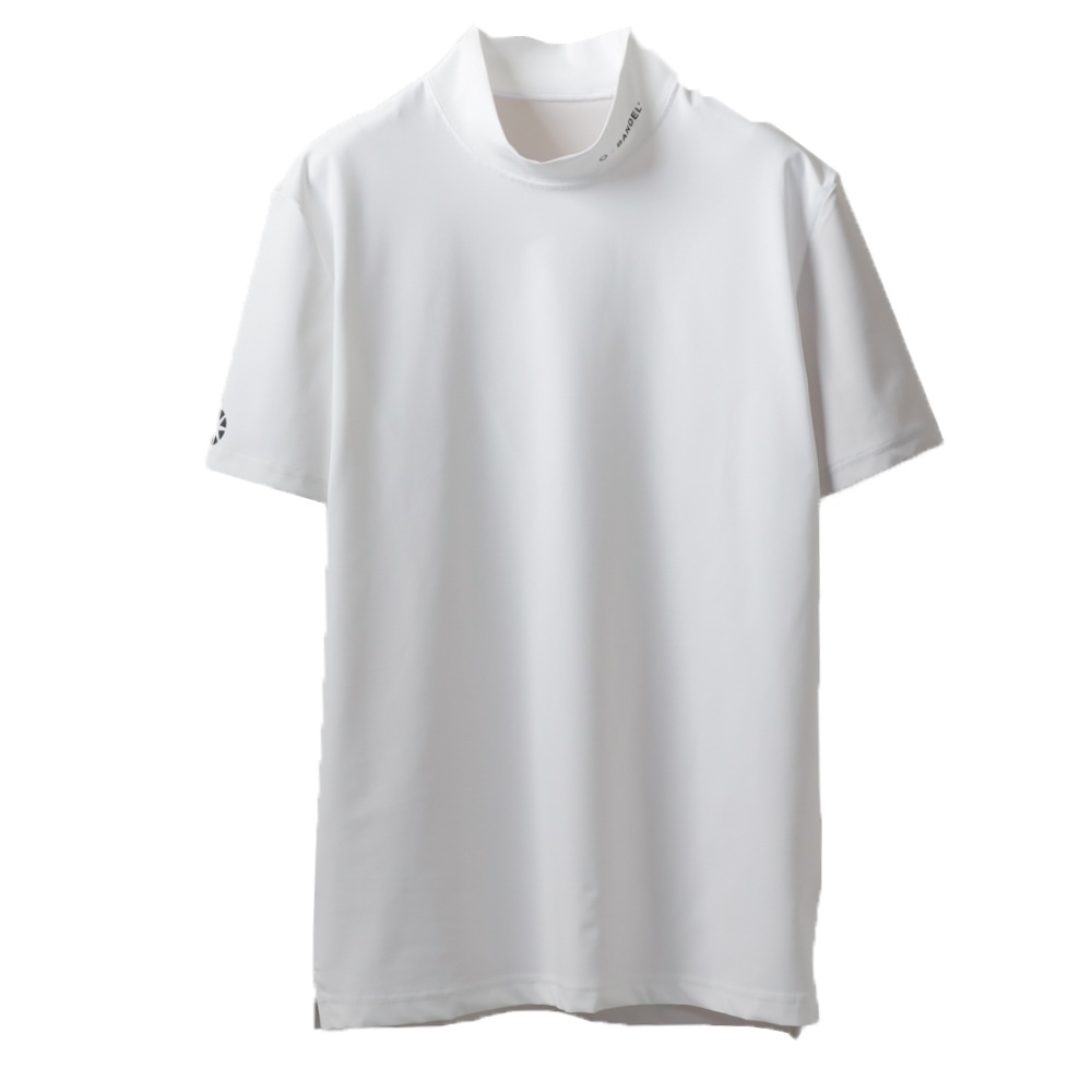 【新品・タグ付き】BANDEL レディース モックネック 白 S BANDEL（バンデル） モックネック BASIC COMBINATION S/S MOCK NECK