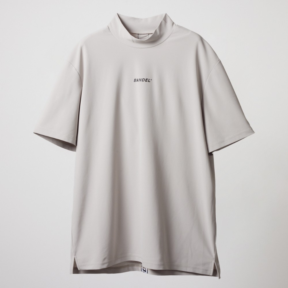 BANDEL バンデル ゴルフ golf モックネック STRAIGHT LOGO S/S