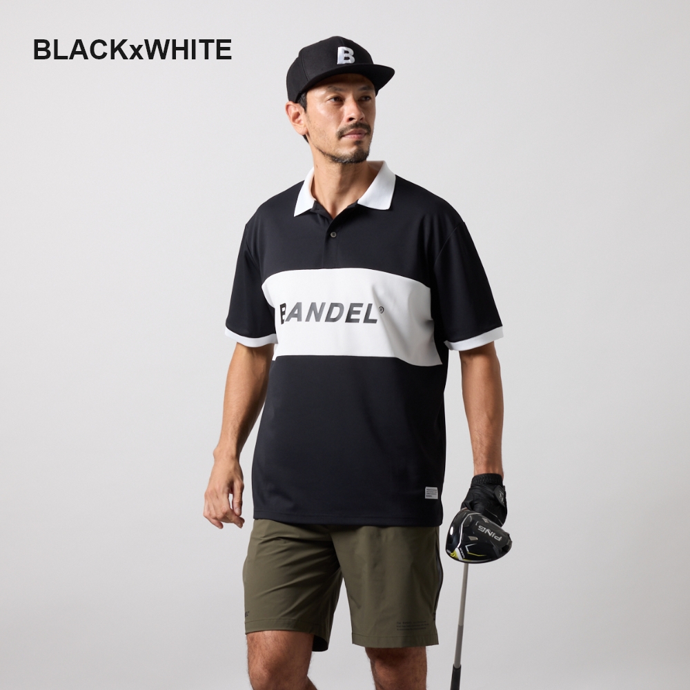 BANDEL（バンデル） BANDEL GOLF ゴルフ BICOLOR PATERN S/S LOOSE