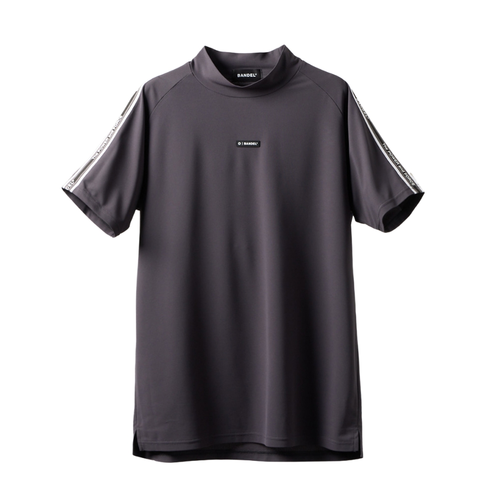 BANDEL バンデル モックネック コンセプトノーツテーピングモックネック 2026ss メンズ 半袖 Tシャツ ホワイト ブラック グレー | BANDEL | 02