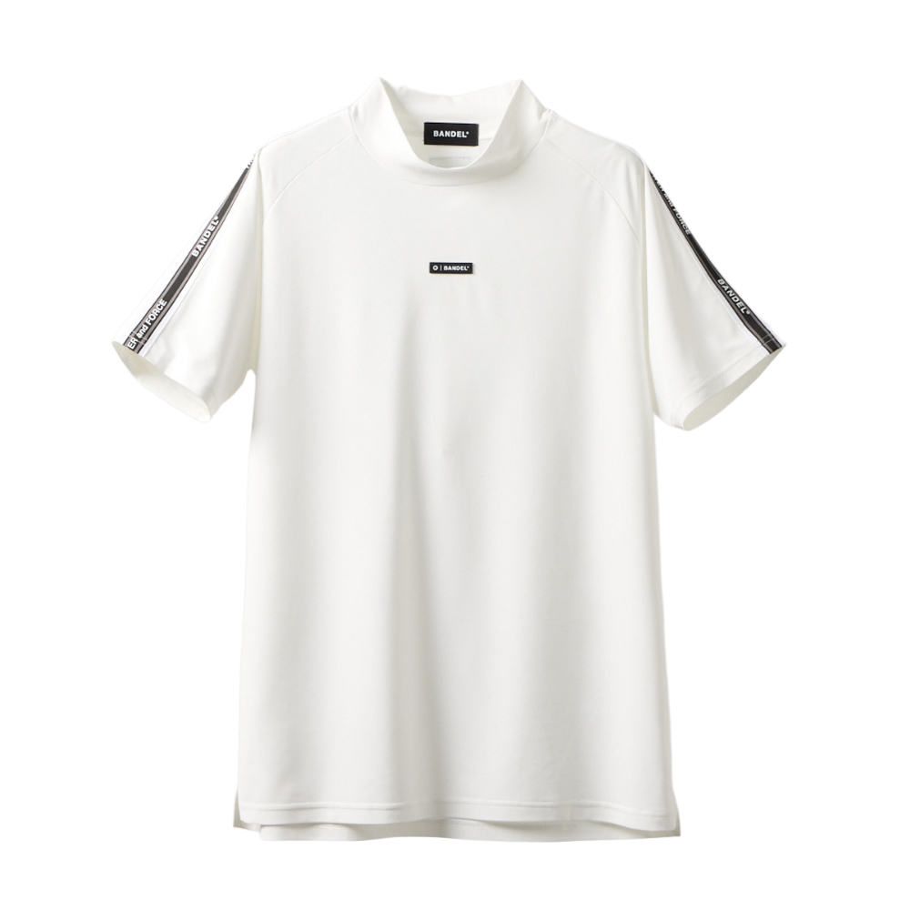 BANDEL バンデル モックネック コンセプトノーツテーピングモックネック 2026ss メンズ 半袖 Tシャツ ホワイト ブラック グレー | BANDEL | 03