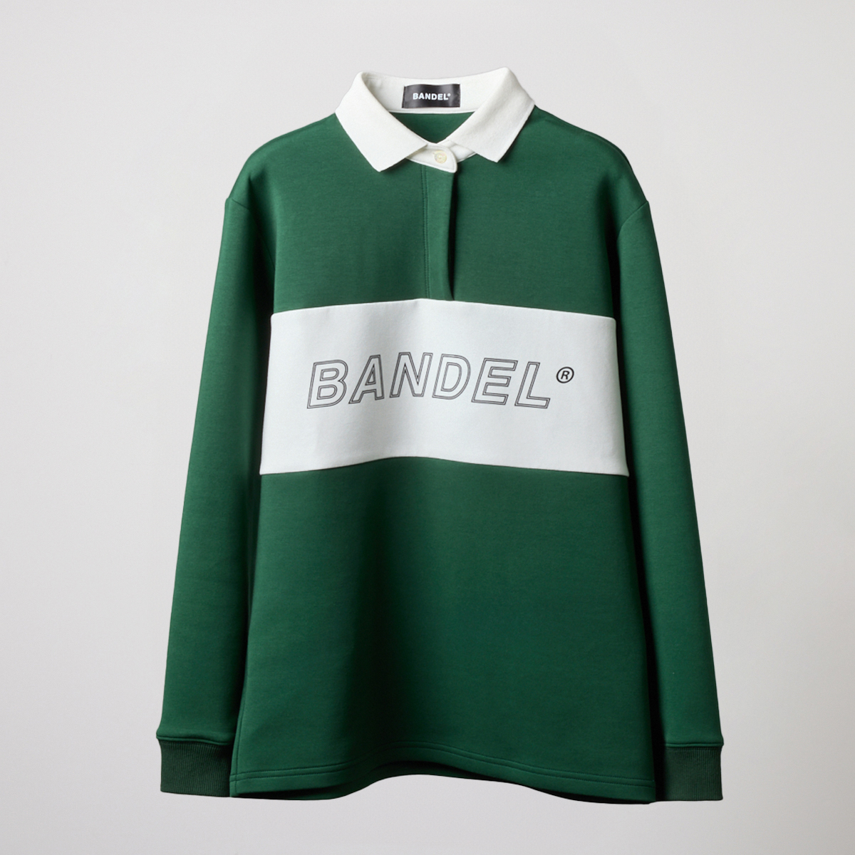 BANDEL GOLFポロシャツ XL グリーン BANDEL（バンデル） BANDE ゴルフL 長袖 ポロシャツ レディース WOMENS