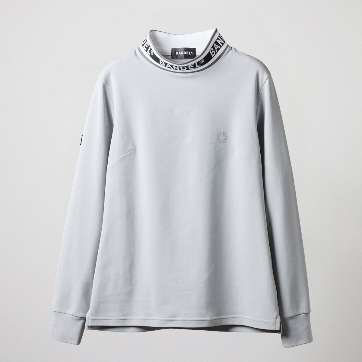 Bandel Golf モックネック グレー BANDEL バンデル ゴルフ モックネック 長袖 レディース UVカット