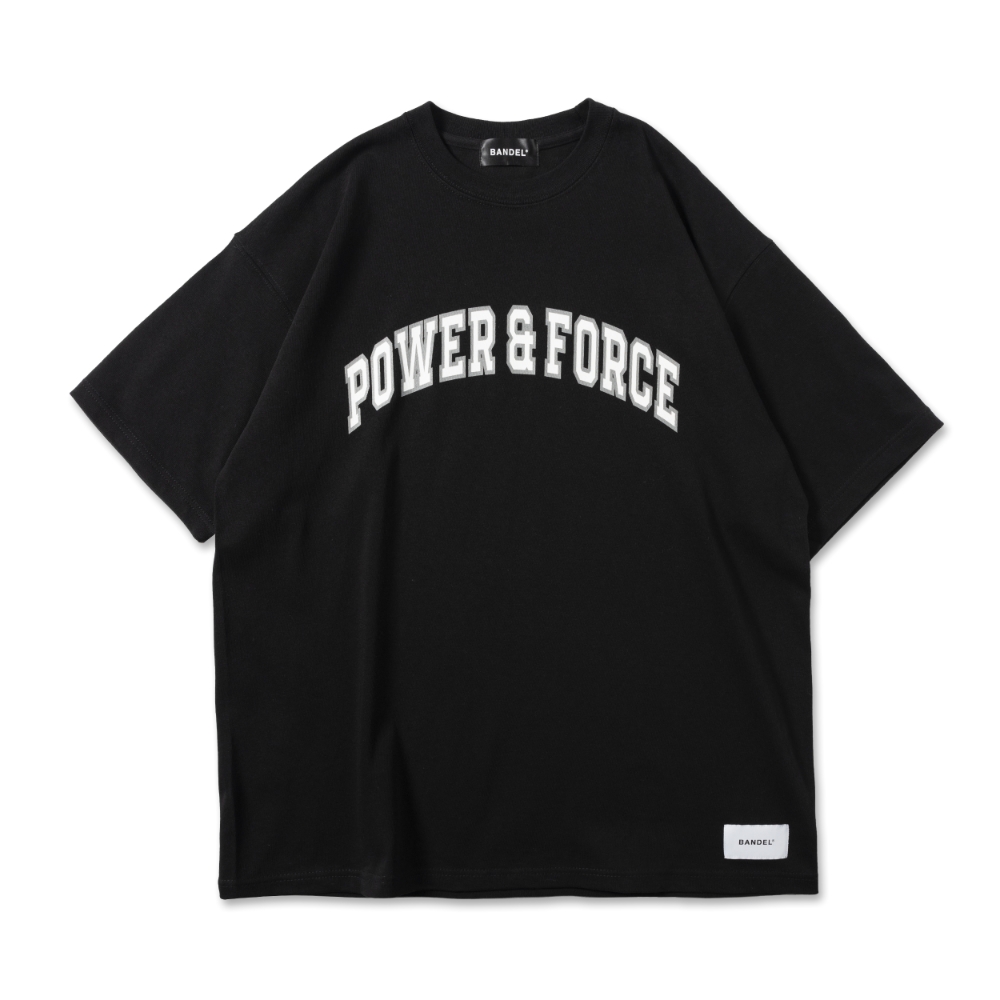 BANDEL Tシャツ POWER＆FORCE ARCH LOGO TEE T034