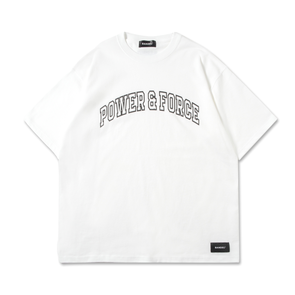 BANDEL Tシャツ POWER＆FORCE ARCH LOGO TEE T034