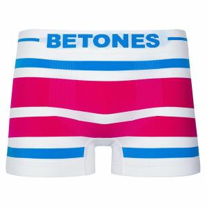BETONES ビトーンズ ボクサーパンツ AKER-B001 BLUExPINK GRAYxYEL...