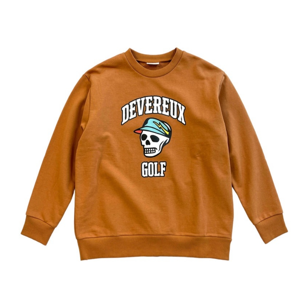 DEVEREUX GOLF デバローゴルフ UNI SHOCKER SKULL CREW