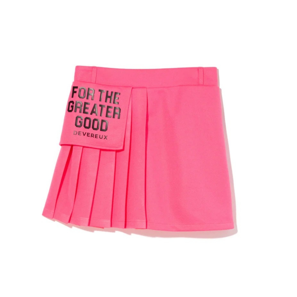 DEVEREUX GOLF デバローゴルフ WOMEN For The Greater Good BKプリーツ