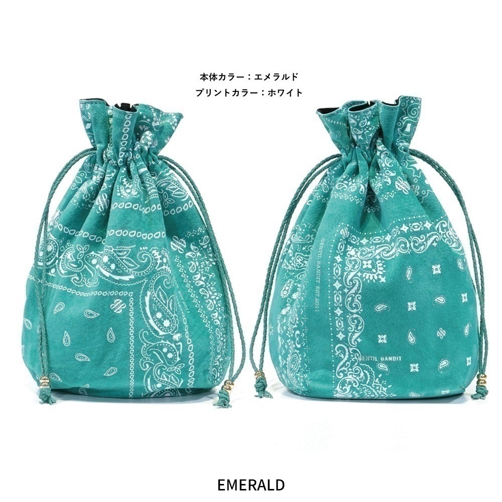 GENTIL BANDIT ジャンティバンティ スエード巾着バッグ GB2006 ミニ