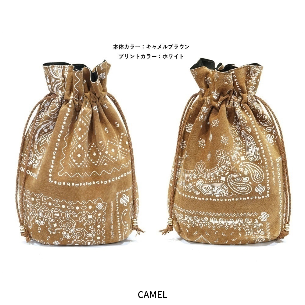 GENTIL BANDIT ジャンティバンティ スエード巾着バッグ GB2006 ミニ