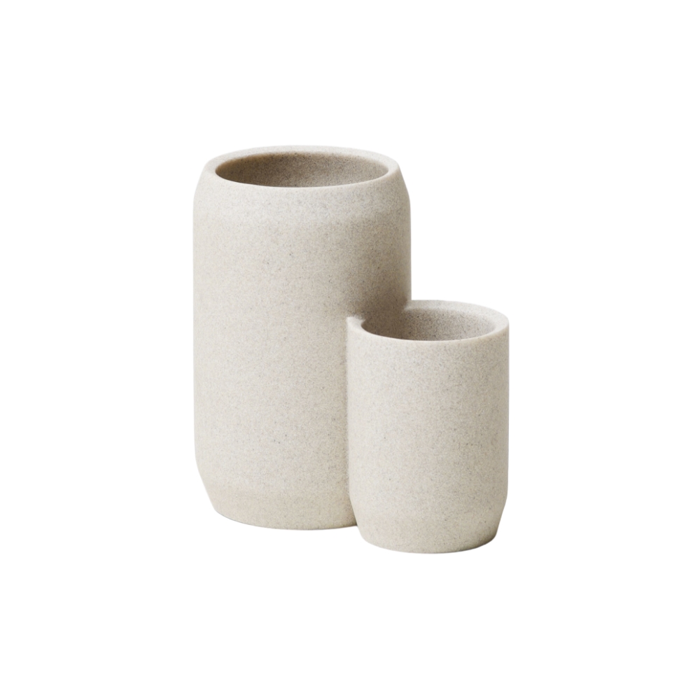 ideaco イデアコ Kitchen Tool stand COMBO ID187 キッチンツールスタンド 陶器風 白 キッチンツール カトラリー 収納 スタンド 北欧 カトラリースタンド 箸立て | ideaco | 02