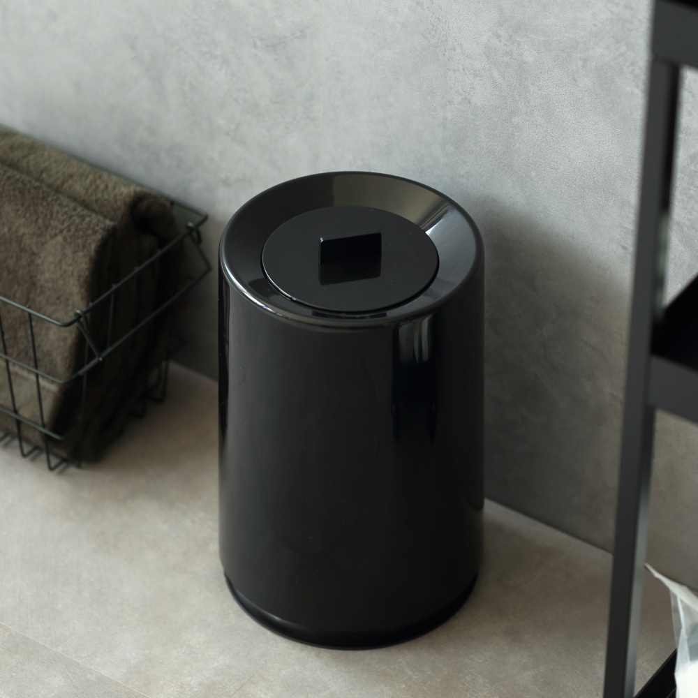 ideaco イデアコ TUBELOR with Lid ポリ袋が見えない フタ付き ゴミ箱 6.0L | ideaco | 03