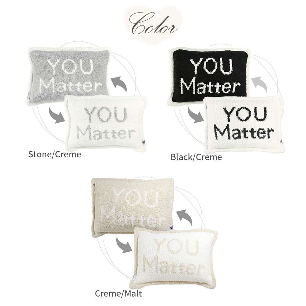カシウエア クッションカバー2個セット CUSHION COVER / BORDER(クッション付き black /creme): HOME