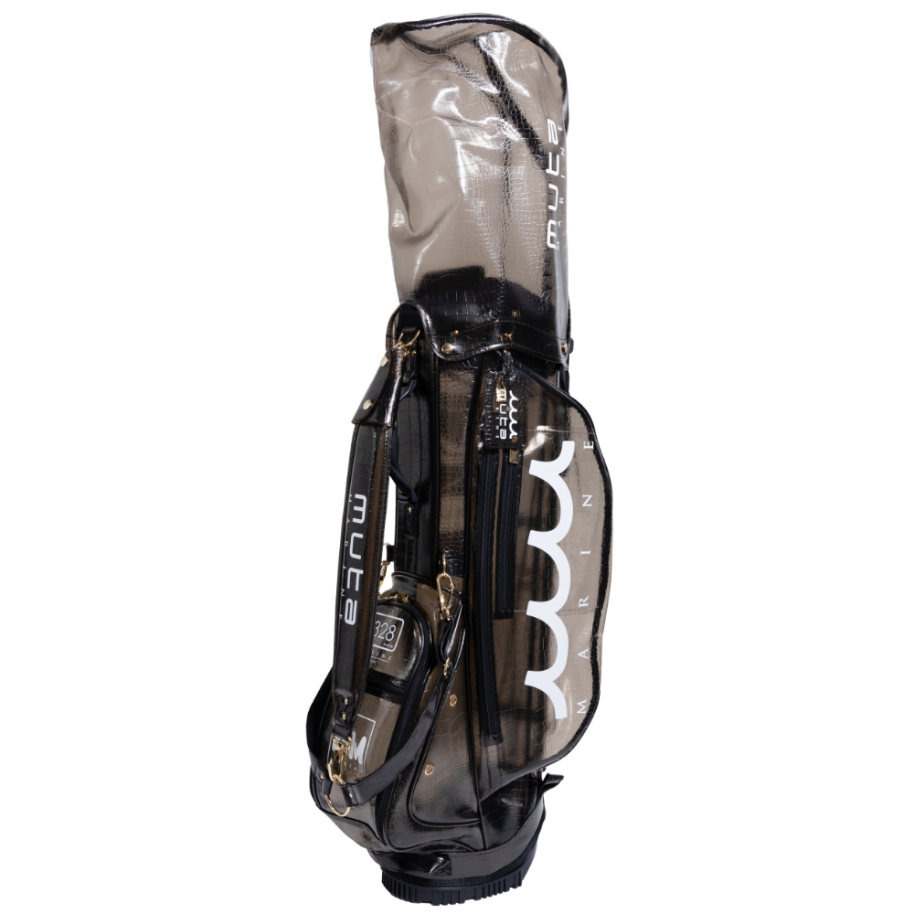 muta MARINE GOLF ムータ キャディバッグ MGAD-749035 BLACK / CLEAR 