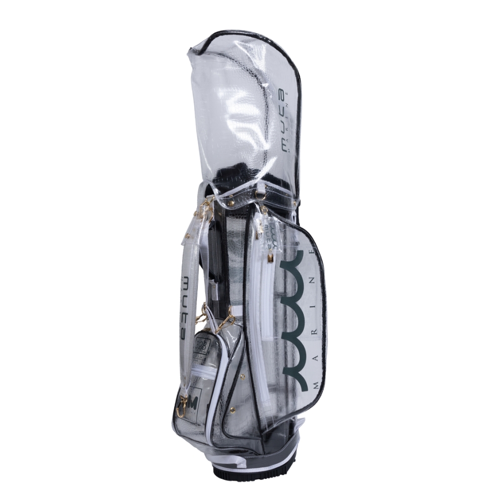 muta MARINE GOLF ムータ キャディバッグ MGAD-749035 BLACK / CLEAR