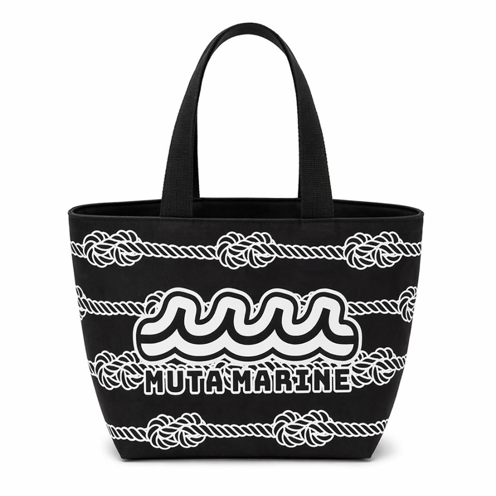 muta（ムータ） muta MARINE ムータマリン Rope柄 eco bag MMRG211154