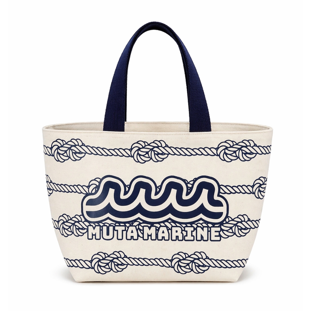 muta（ムータ） muta MARINE ムータマリン Rope柄 eco bag MMRG211154
