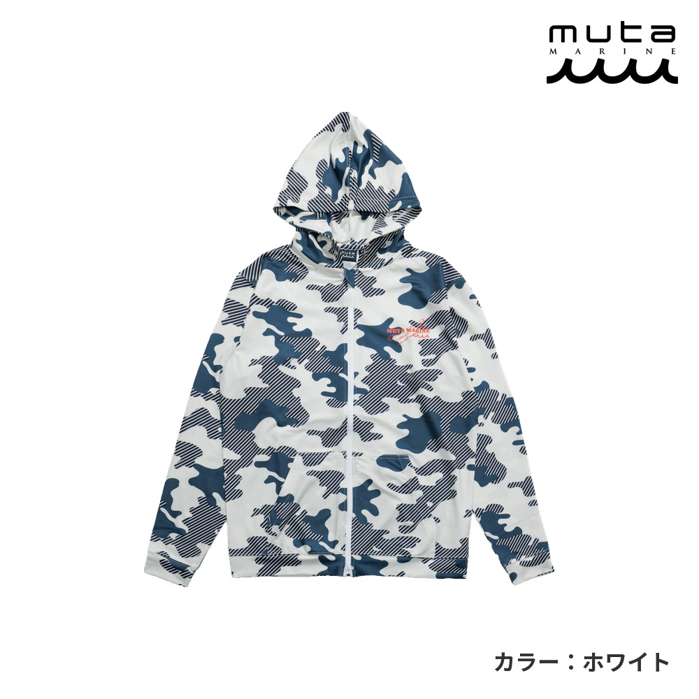 muta MARINE（ムータマリン） ラッシュパーカー (ダイアゴナルカモ