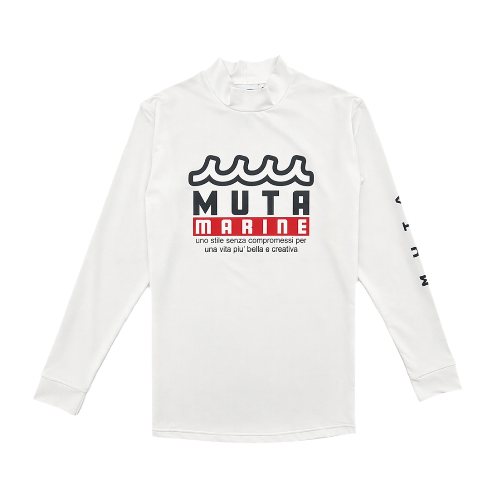 muta MARINE（ムータマリン） ラッシュロングTシャツビッグロゴ