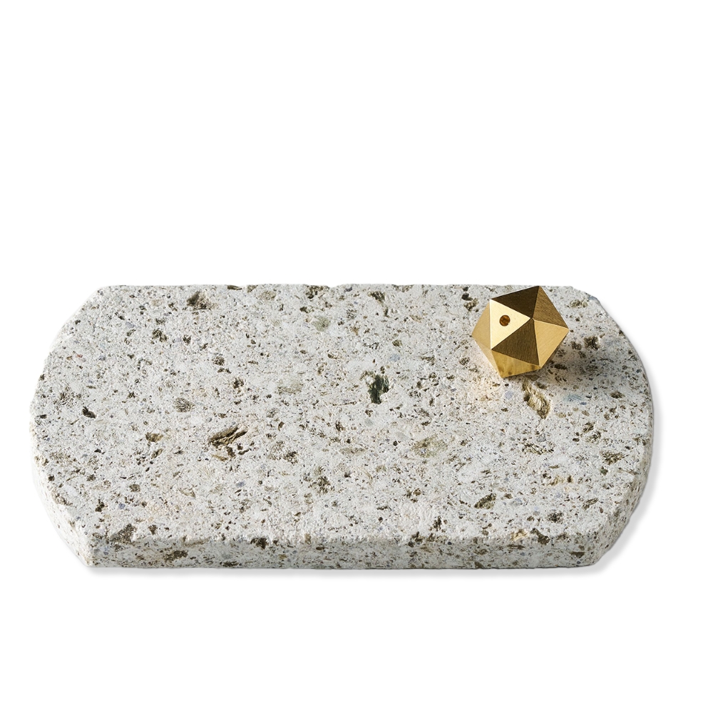 ナガエプリュス 香立て 香皿 NAGAE+ Oya Incense Set 真鍮 ブロンズ