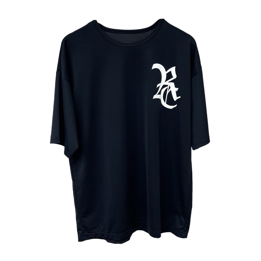 RESOUND CLOTHING リサウンドクロージング Tシャツ RC ROGO MESHLOOSE TEE RC28-T-004 BLACK NAVY WHITE