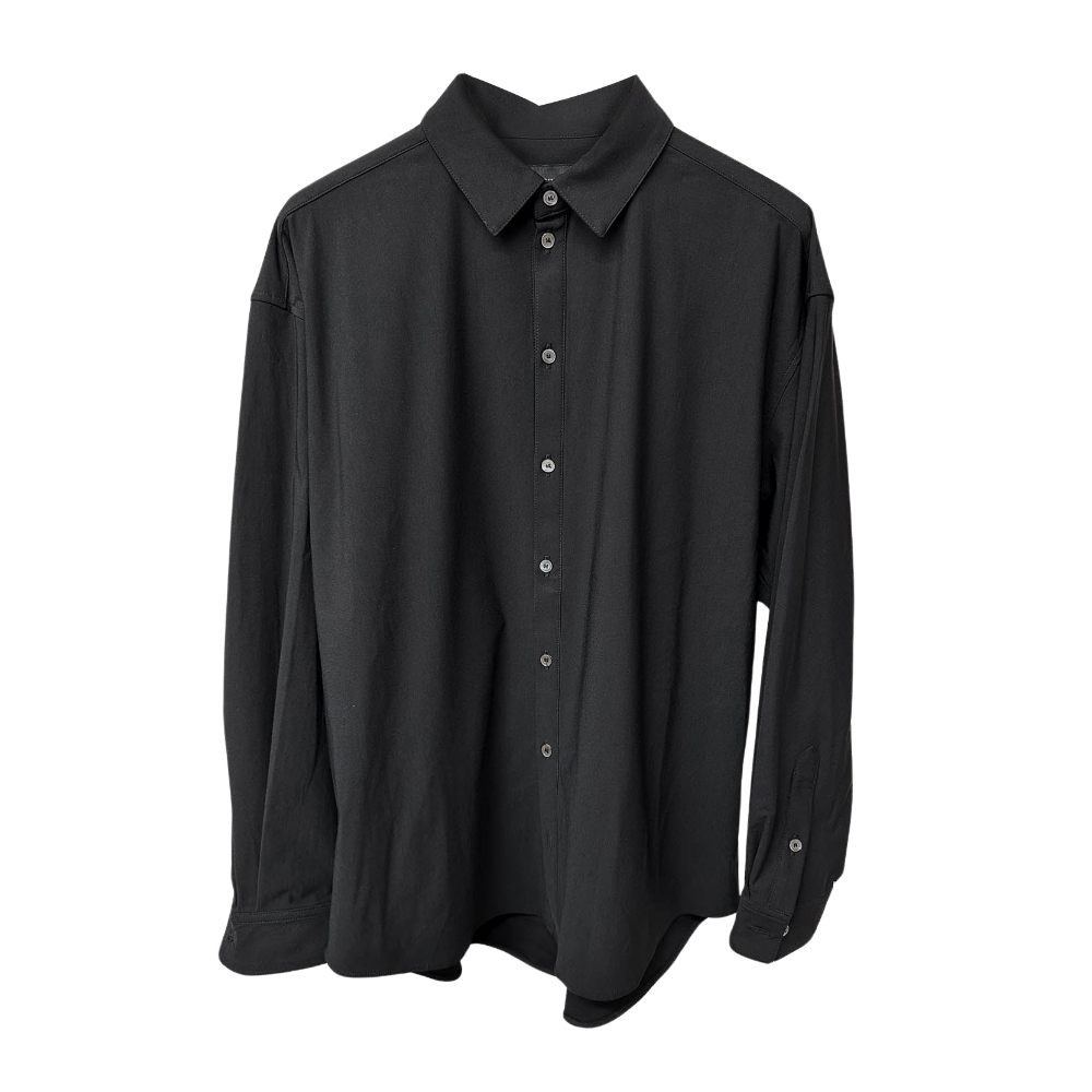RESOUND CLOTHING リサウンドクロージング シャツ NYLON jack shirts RC31-SH-001 ブラック アクア ホワイト｜transit｜02
