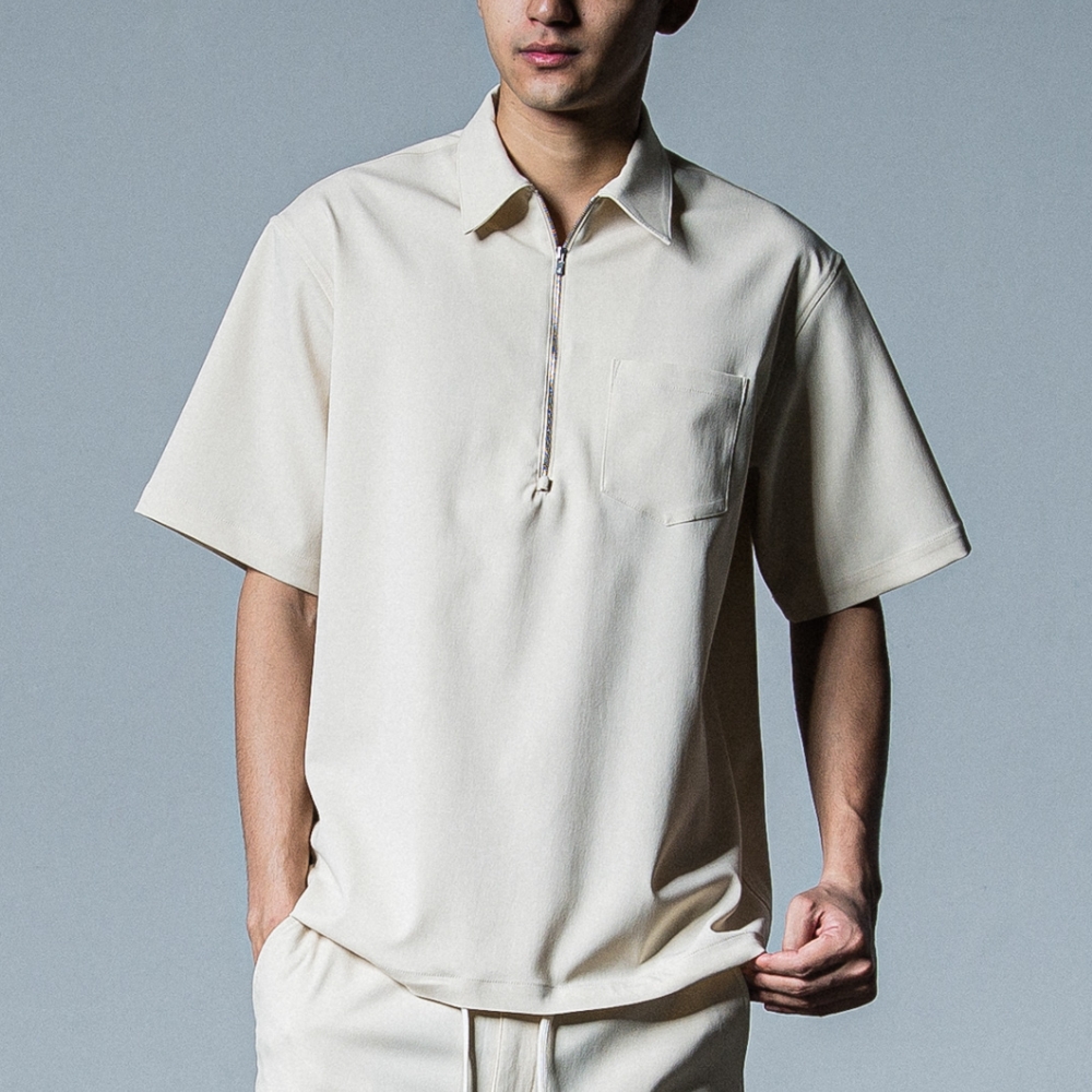 RESOUND CLOTHING（リサウンドクロージング） PULLOVER HALF SHIRT 