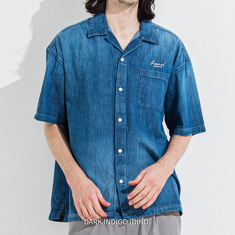 RESOUND CLOTHING（リサウンドクロージング） ZACK HALF DENIM SHIRTS