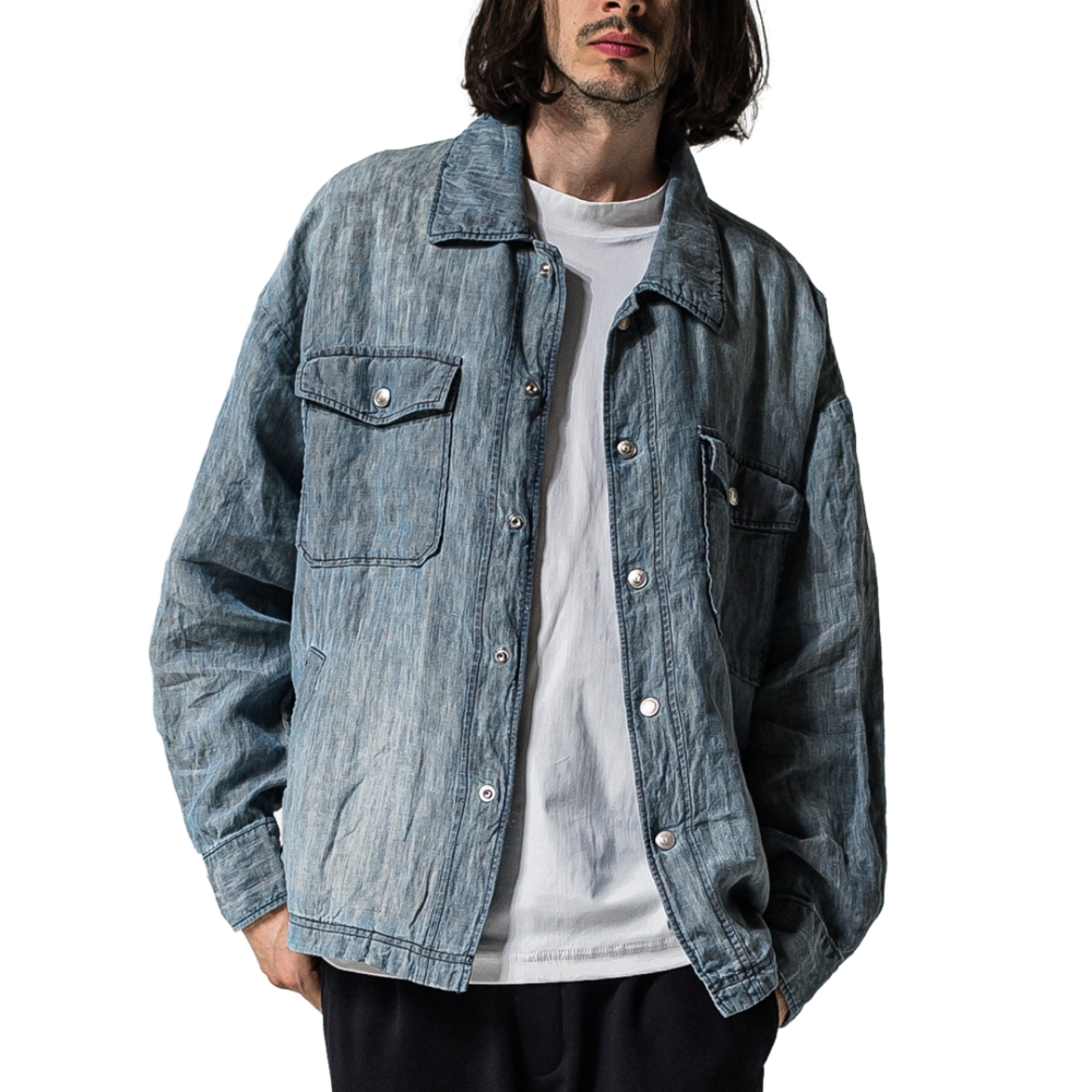 767 Kiton キートン リバーシブルジャケット サイズ44 汚れ有り RESOUND CLOTHING（リサウンドクロージング） 予約 ジャケット INDIGO