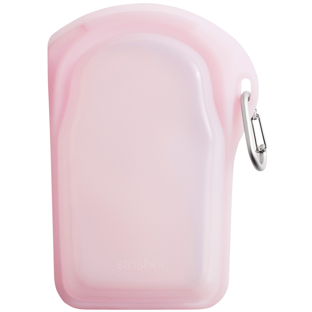 スタッシャー シリコーンバッグ ゴーバッグ カラビナ 保存容器  stasher gobag 20.7×14.6x3.81cm 532ml | stasher | 03