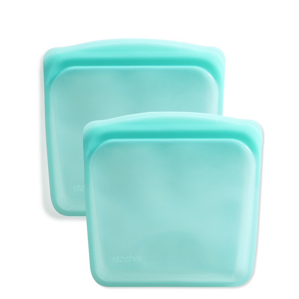 stasher スタッシャー シリコーンバッグ 2点セット  EZ サンドイッチ 450ml ×2点 | stasher | 06