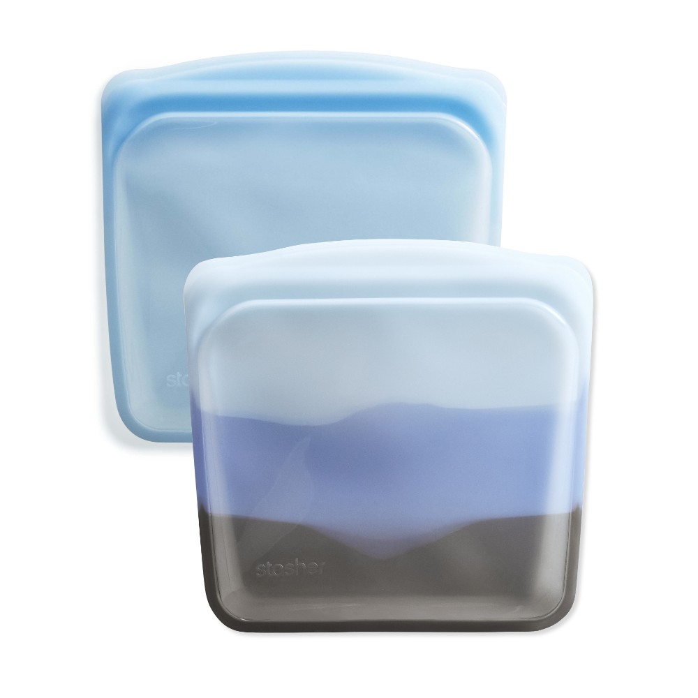 stasher スタッシャー シリコーンバッグ 2点セット  EZ サンドイッチ 450ml ×2点 | stasher | 13