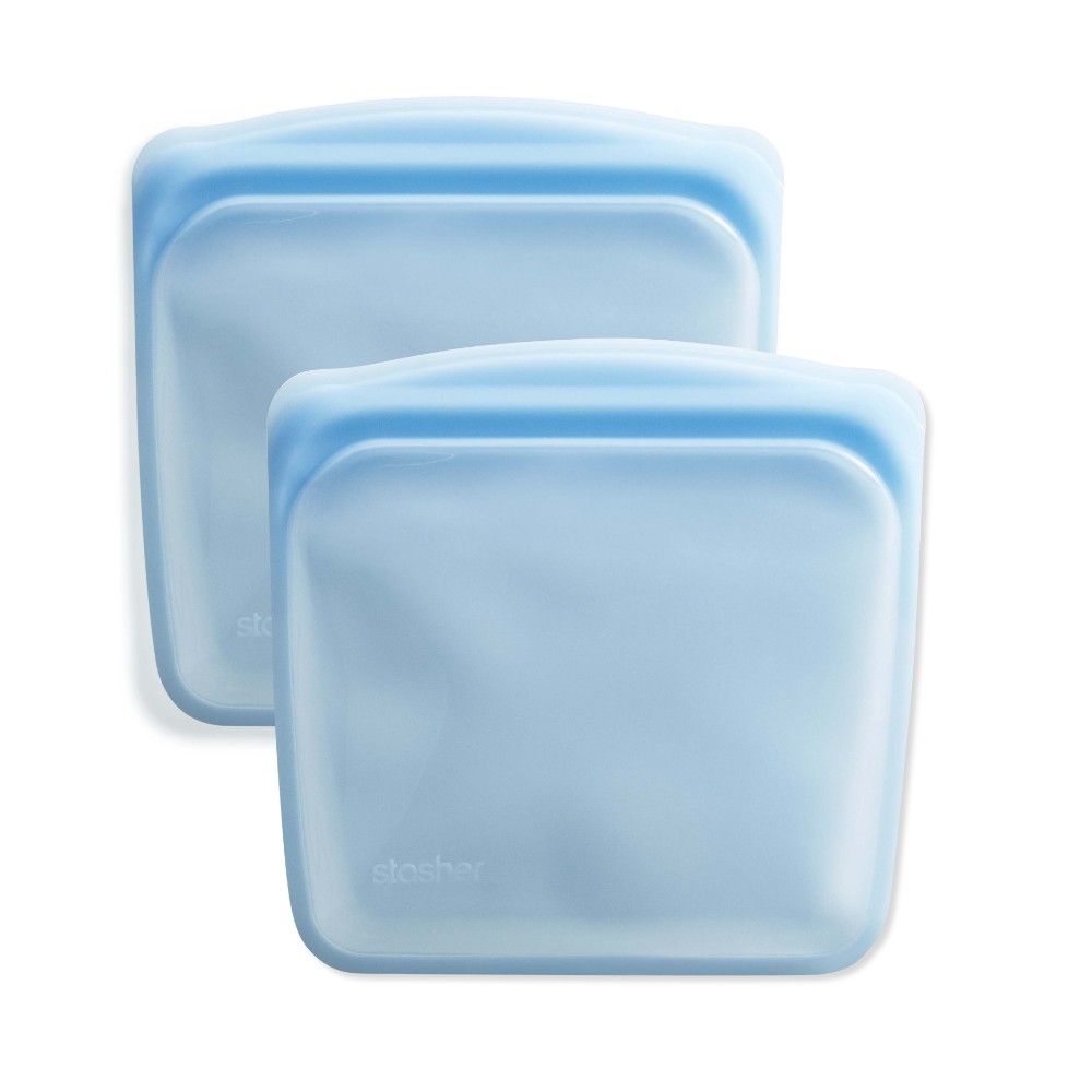 stasher スタッシャー シリコーンバッグ 2点セット  EZ サンドイッチ 450ml ×2点 | stasher | 07
