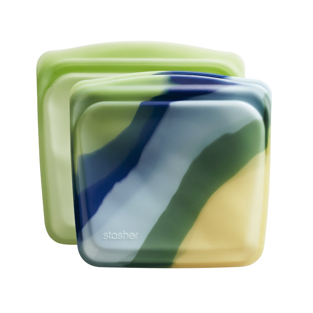 stasher スタッシャー シリコーンバッグ 2点セット  EZ サンドイッチ 450ml ×2点 | stasher | 18