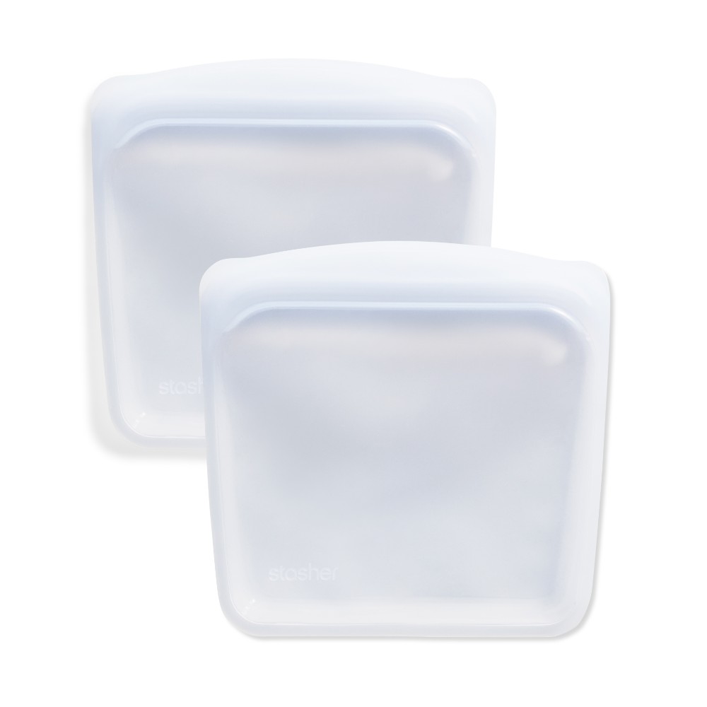stasher スタッシャー シリコーンバッグ 2点セット  EZ サンドイッチ 450ml ×2点 | stasher | 01